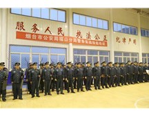 福山保安服務(wù)公司參加校園保安培訓！