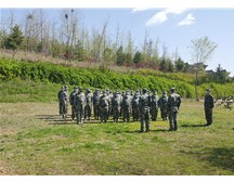 強(qiáng)化使命意識(shí)提升業(yè)務(wù)技能，福山保安組織民兵應(yīng)急連訓(xùn)練活動(dòng)！